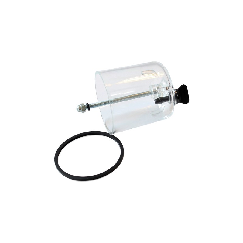 Complete fuel separator glass suitable for JCB 3CX 4CX