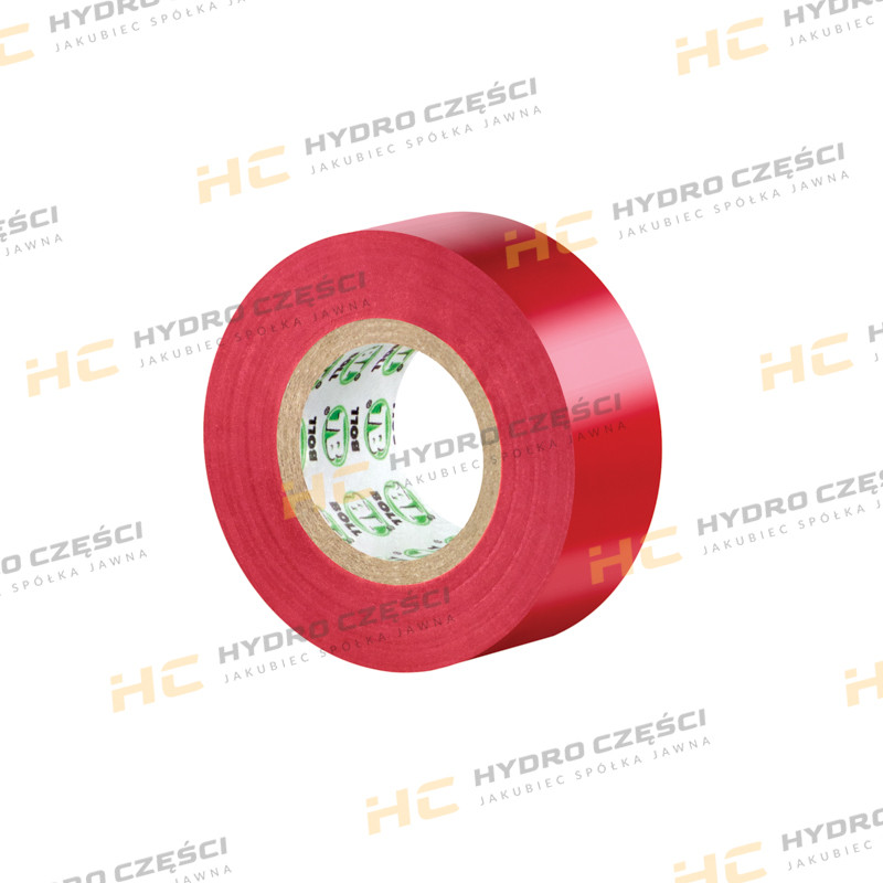 BOLL Red Insulating Tape 0.13mm x 19mm x 10m