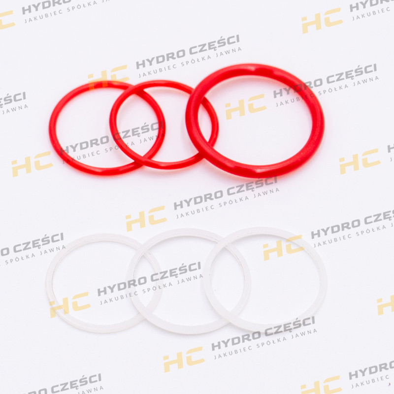 JCB Set of actuator valve seals (OEM Quality) - DELLAR