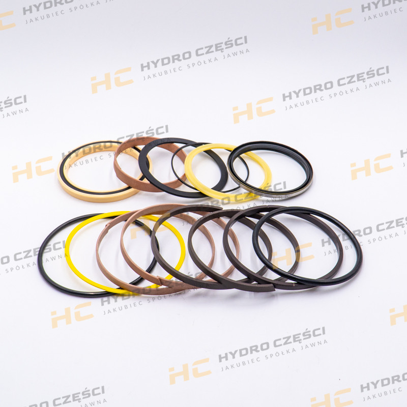 Комплект уплотнений цилиндра JCB BOOM 140x100 - AZERI PARTS