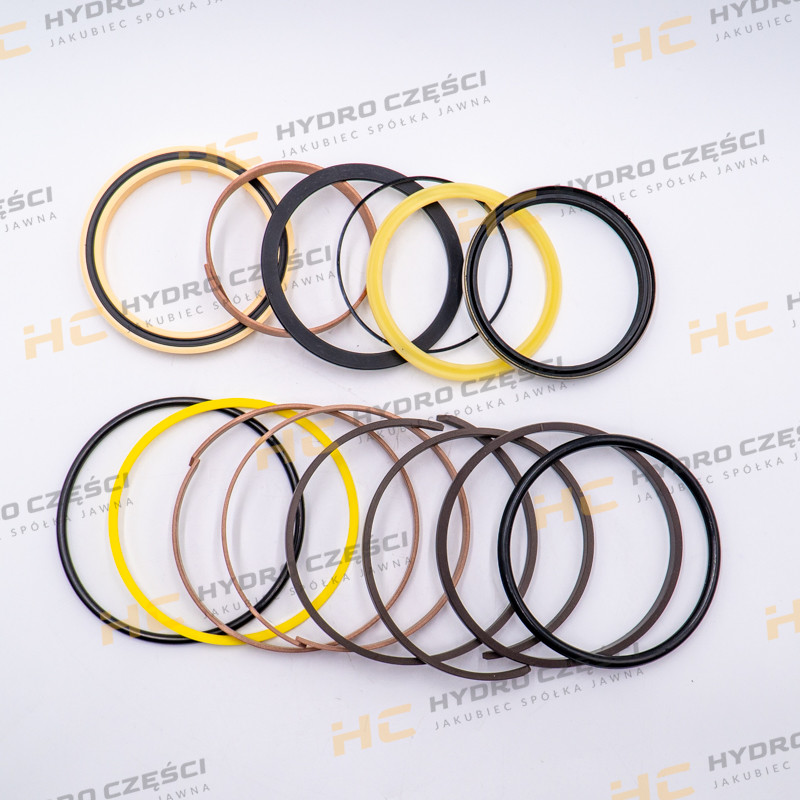 Комплект уплотнений цилиндра JCB BOOM 140x100 - AZERI PARTS