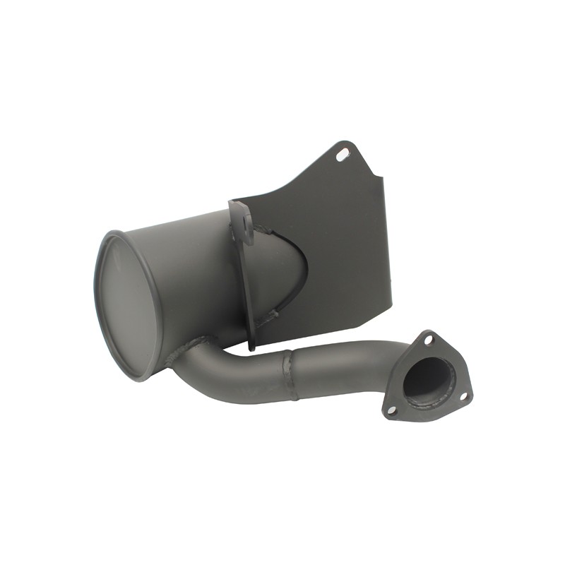 Silencer turbo exhaust suitable for JCB 3CX 4CX - AK turbo engine