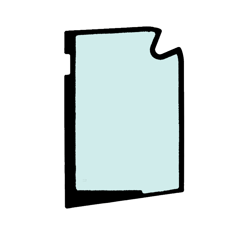 БОКОВОЕ СТЕКЛО ЗА ДВЕРЬЮ ТРАФАРЕТНАЯ ПЕЧАТЬ МИНИ-ЭКСКАВАТОР JCB 60C-2