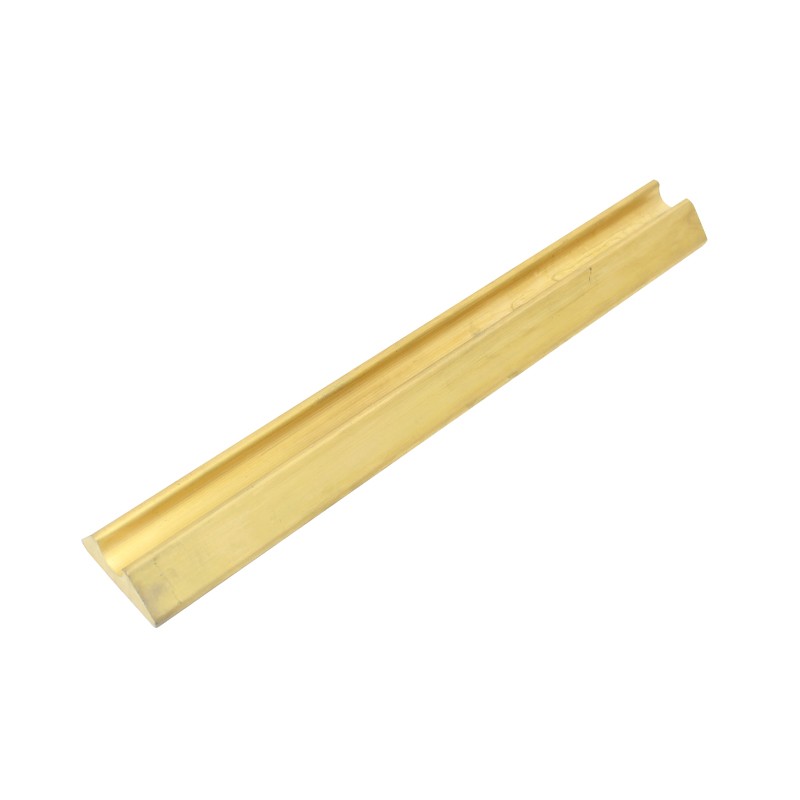 Pad wear strip bottom - BRASS suitable for JCB 3CX 4CX
