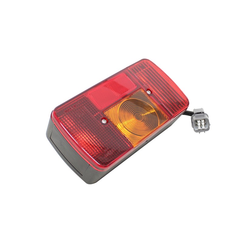 Rear road lamp suitable for JCB telehandler