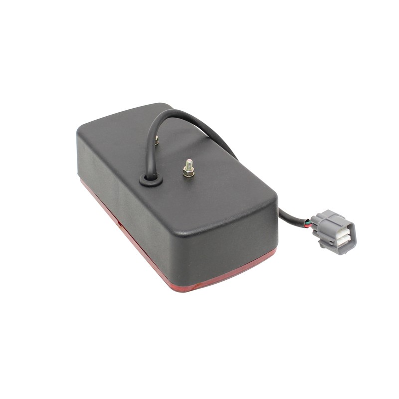 Rear road lamp suitable for JCB telehandler
