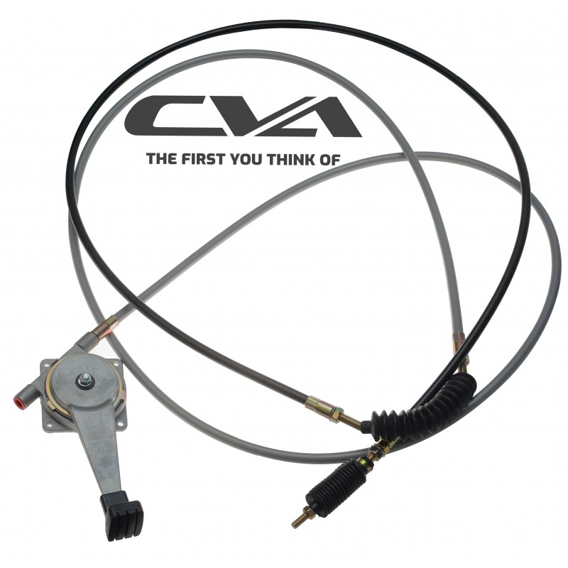 ГАЗОВЫЙ ТРОС С РУЧКОЙ JCB / ПРОИЗВОДИТЕЛЬ CVA