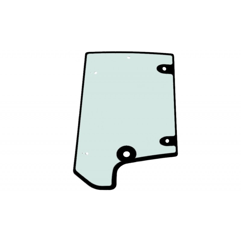 Боковое стекло за дверью правая сторона шелкография экскаватор-погрузчик TEREX TLB850 MECALAC TLB870 T137019