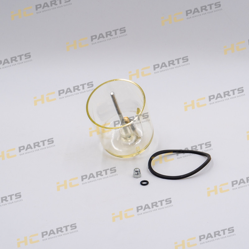 JCB Glass bowl fuel sediment - 3CX 4CX