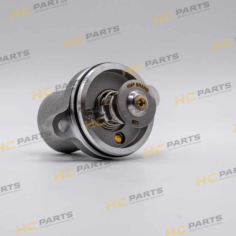 JCB Thermostat with housing Perkins Re Rg Rj - 3CX 4CX KMP