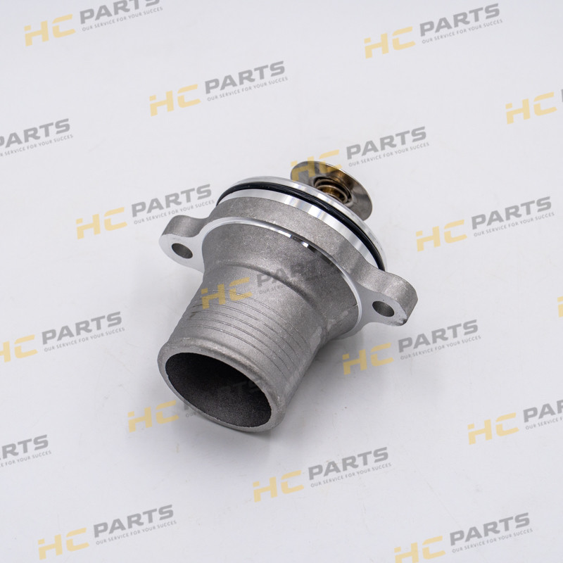 JCB Thermostat with housing Perkins Re Rg Rj - 3CX 4CX KMP