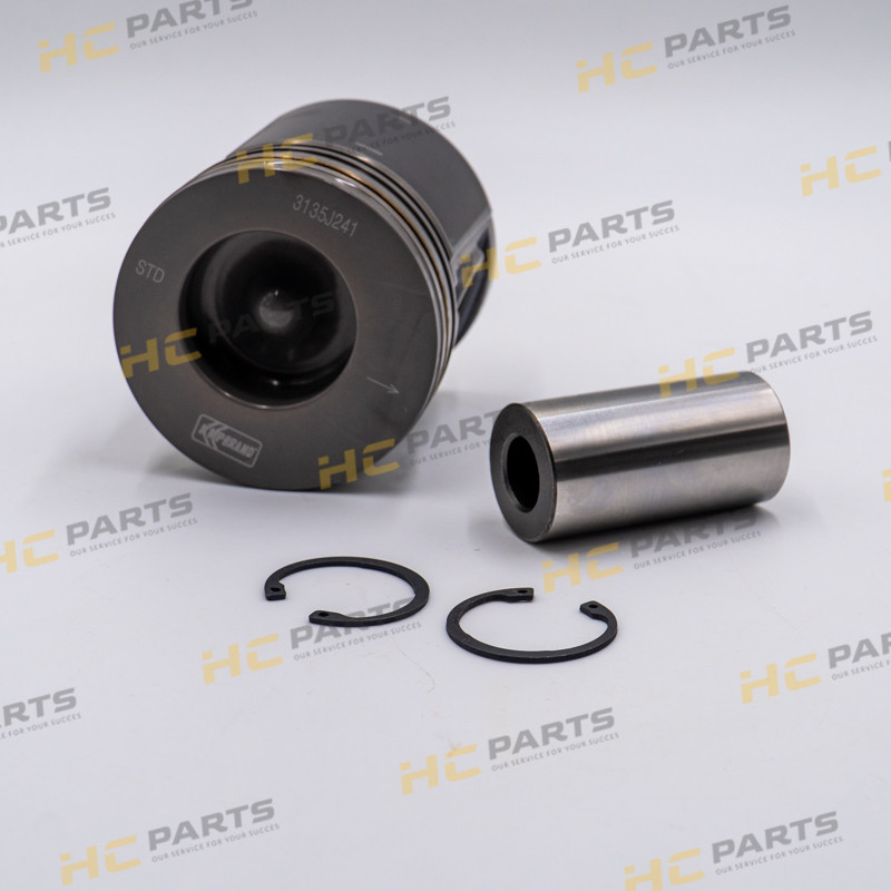 JCB Piston complete PERKINS 1004.4 1006.6 - KMP BRAND
