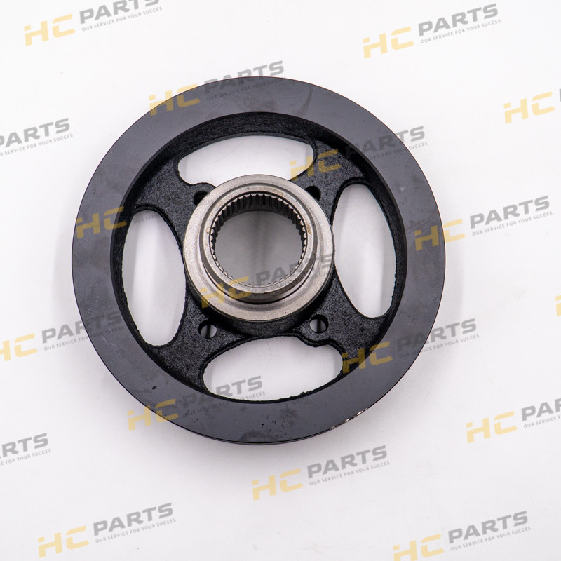 JCB Double belt pulley - 3CX 4CX