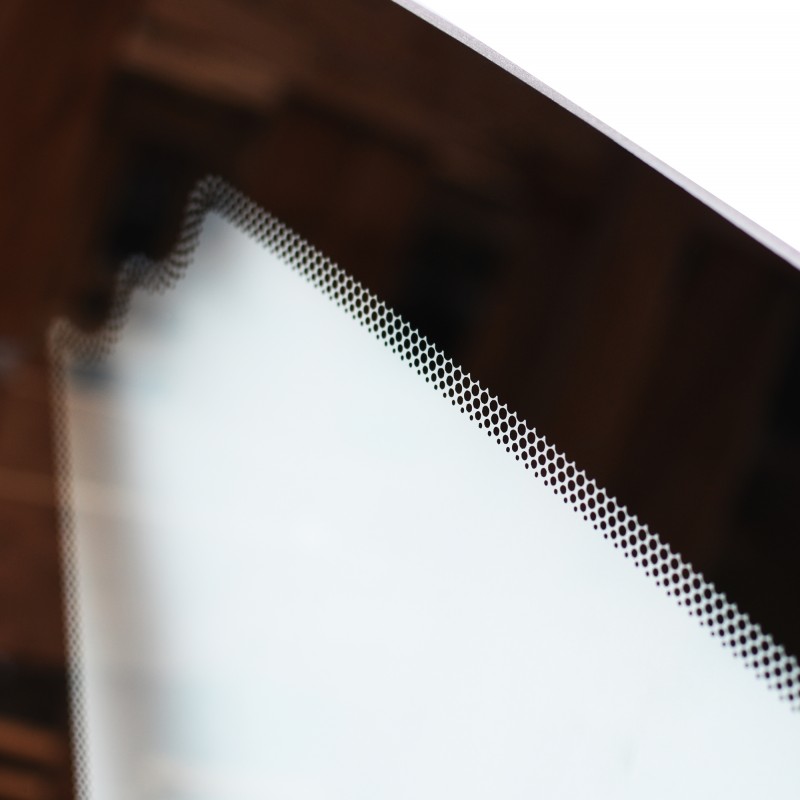 СТЕКЛЯННАЯ ДВЕРЬ ЛЕВАЯ СТОРОНА ШЕЛКОГРАФИЯ КОЛЕСНЫЙ ЭКСКАВАТОР JCB JS140LC JS145W 827/80220