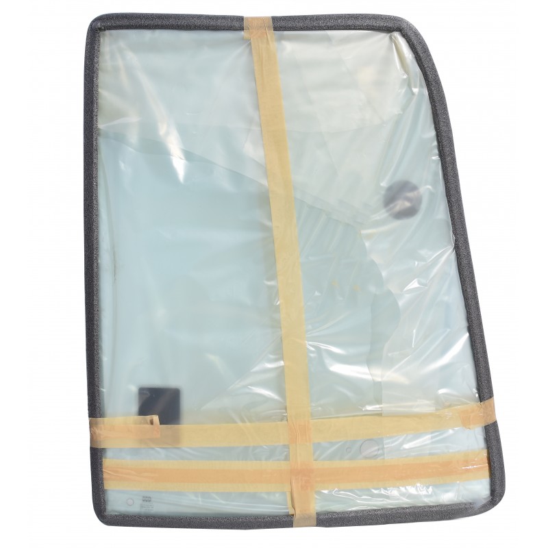 БОКОВОЕ СТЕКЛО ЗА ДВЕРЬЮ, ЛЕВАЯ СТОРОНА, ШЕЛКОГРАФИЯ, ЭКСКАВАТОР-ПОГРУЗЧИК CAT 428F 422F 3259300