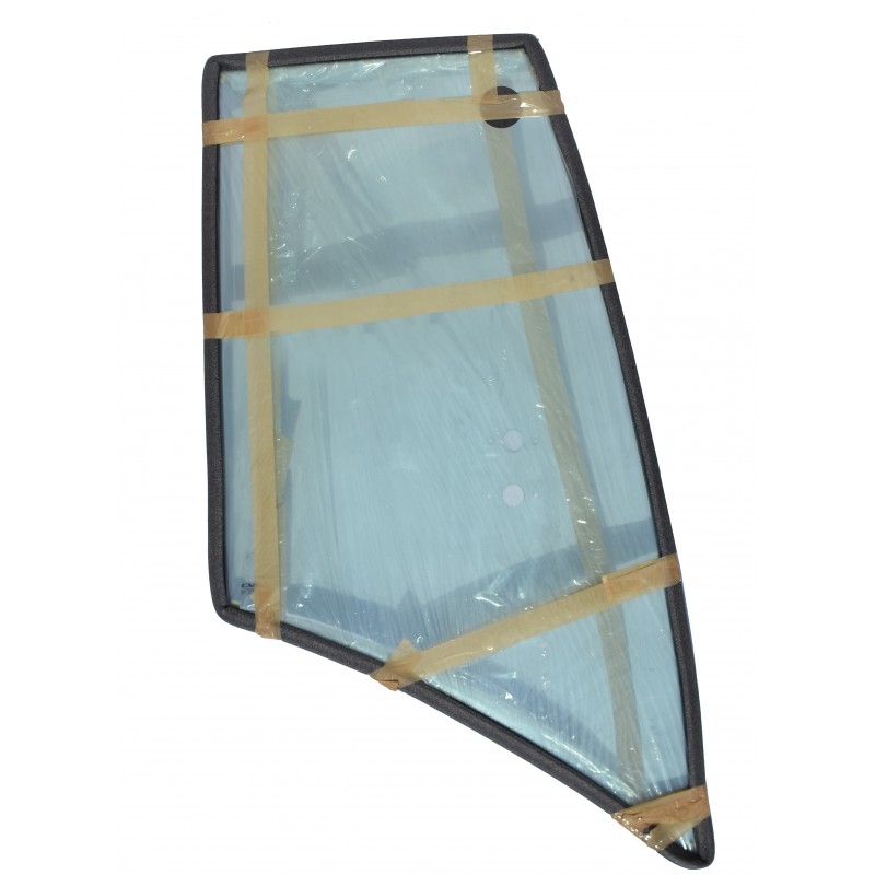 БОКОВОЕ СТЕКЛО ЗА ДВЕРЬЮ ЛЕВАЯ СТОРОНА ШЕЛКОГРАФИЯ ЭКСКАВАТОР-ПОГРУЗЧИК CAT 428E 2059609