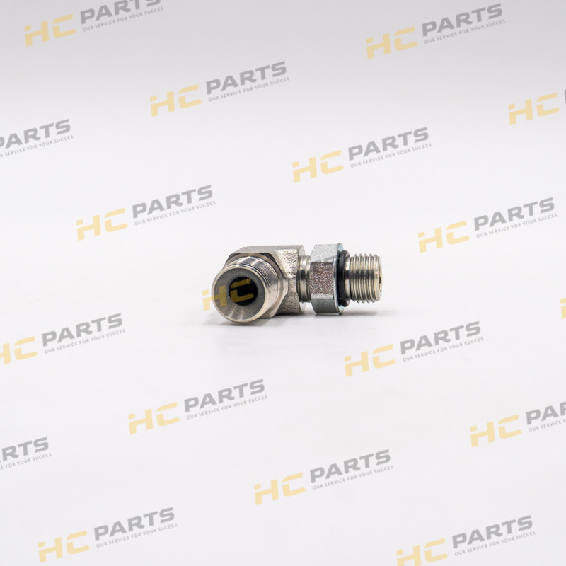 JCB Adapter elbow 9/16UNF - 3/8BSP - AZERI PARTS