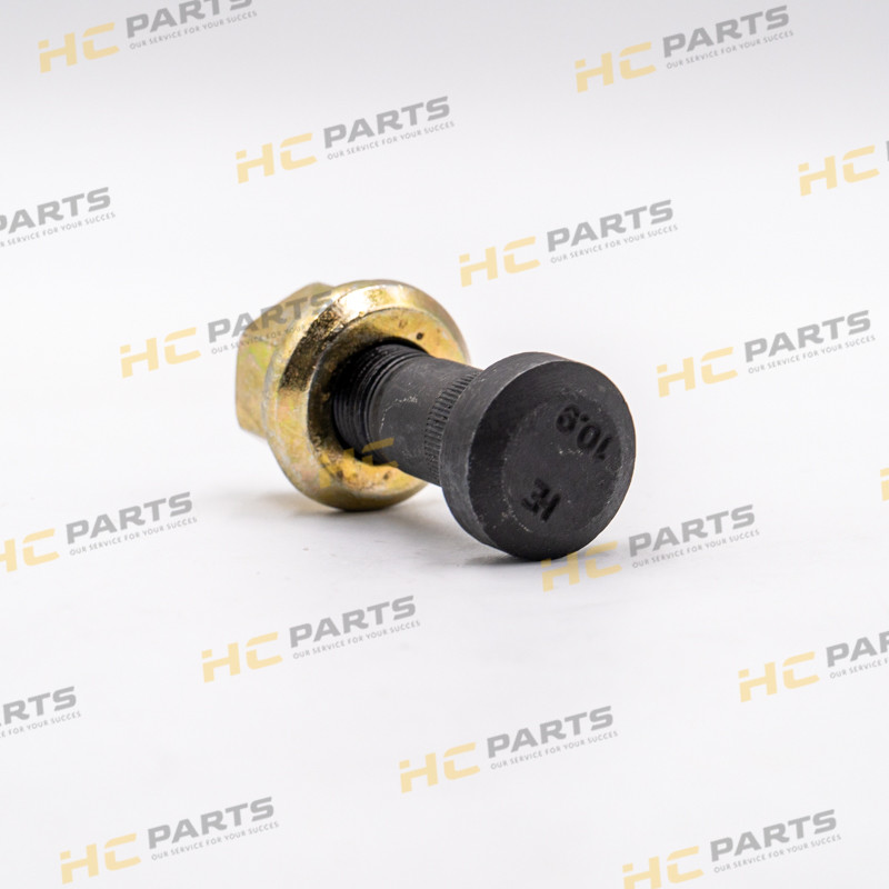 JCB Hub Bolt 70mm + nut - 3CX 4CX