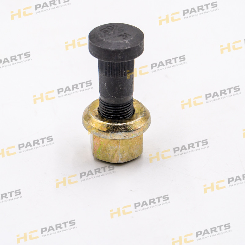 JCB Hub Bolt 70mm + nut - 3CX 4CX