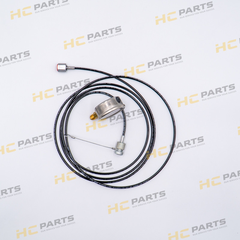 JCB Set for measuring the pressure on a JCB machine - Hose + Pressure gauge 300 bar