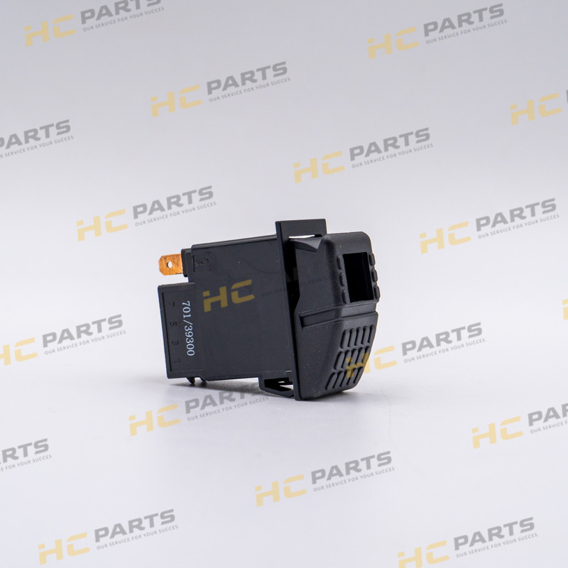 JCB Cabin switch with key (2 Pins) - telescopic handler