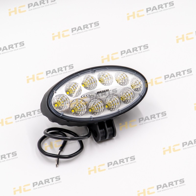 JCB рабочий светильник эллипс 12V DT LED - 3CX 4CX WESEM