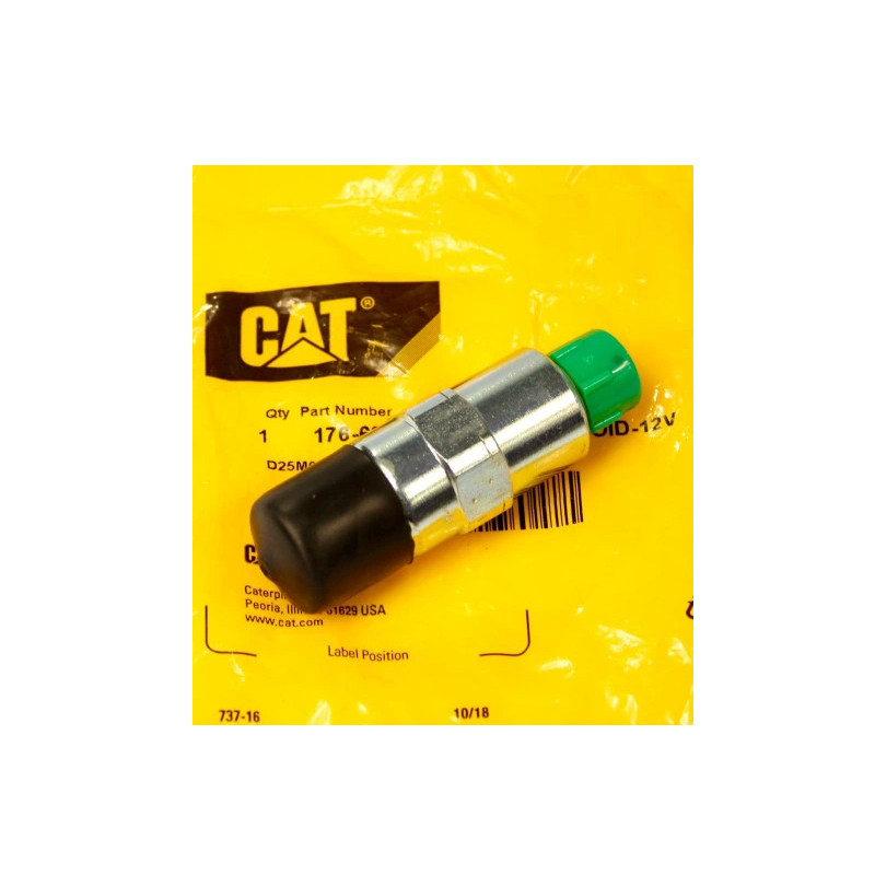 КАТУШКА ТУШЕНИЯ ДВИГАТЕЛЯ CAT ЭКСКАВАТОР-ПОГРУЗЧИК ОРИГИНАЛ