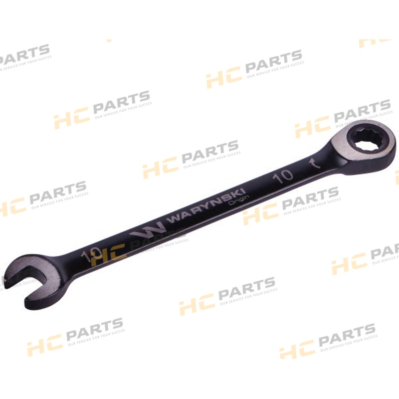 Combination wrench 10 mm with a ratchet 72 teeth standard ASME B107-2010