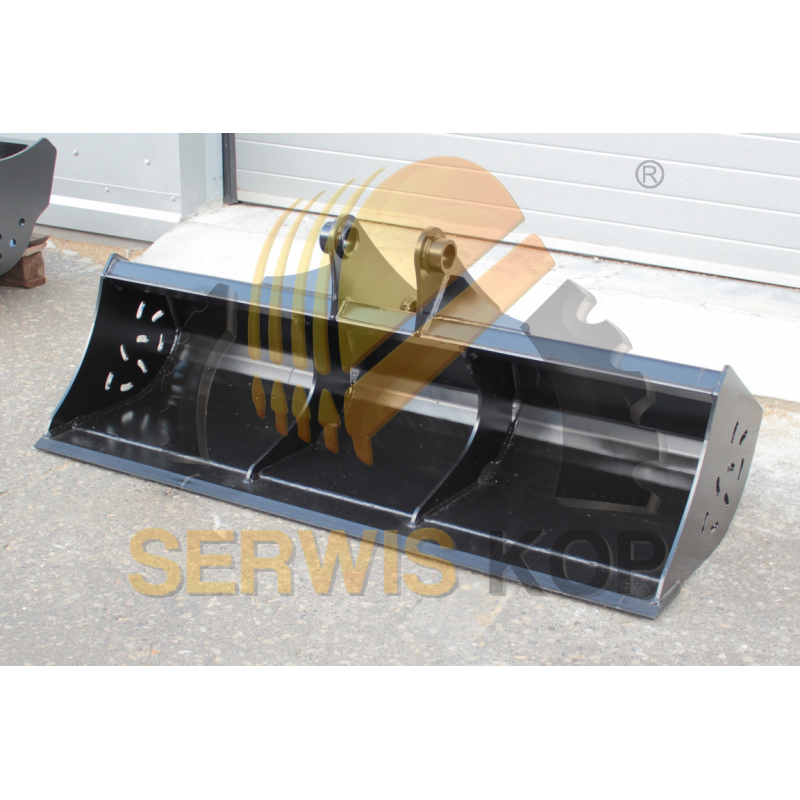 Grading bucket 150CM/270L HB400 - COBRA suitable for JCB 3CX 4CX