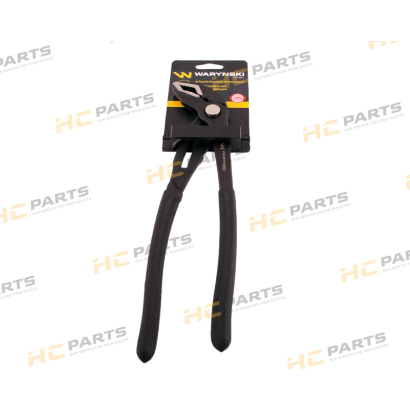 Quick-adjusting pipe pliers 300mm. jaw range 70 mm