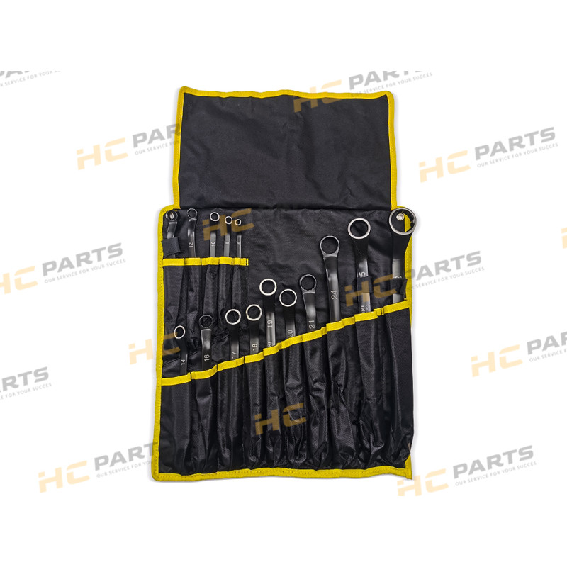 Set of offset keys in a cover 15 pcs in the ASME B107-2010 standard