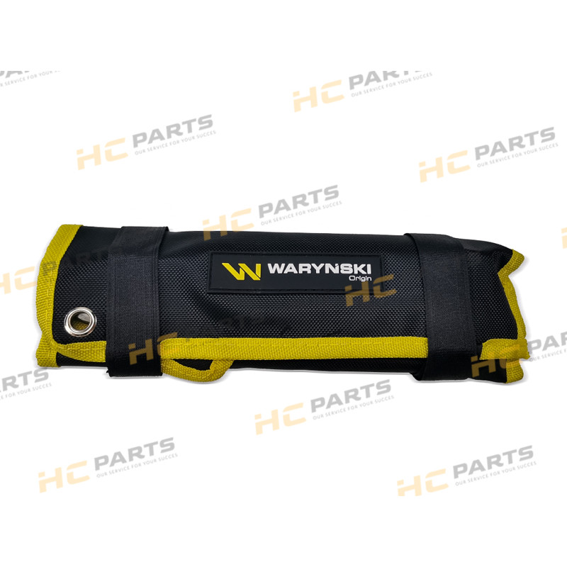 A set of ring wrenches open in a bag, 7 pcs