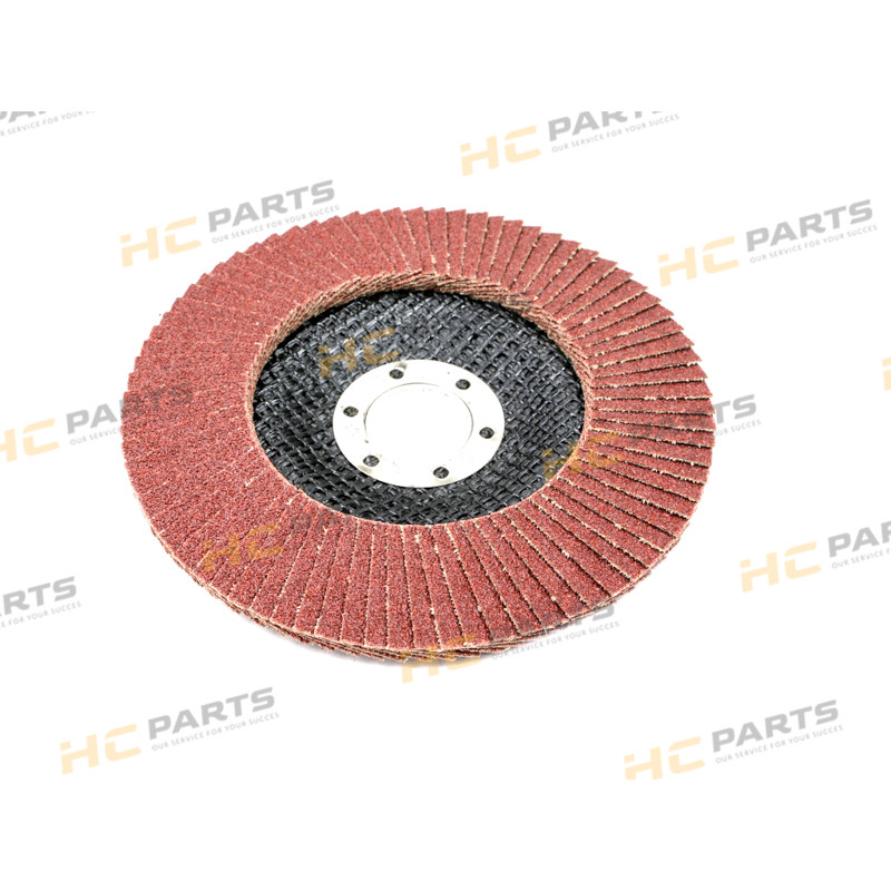 Disc for grinder 125 mm lamellar with electrocorundum GR60 - WARYŃSKI