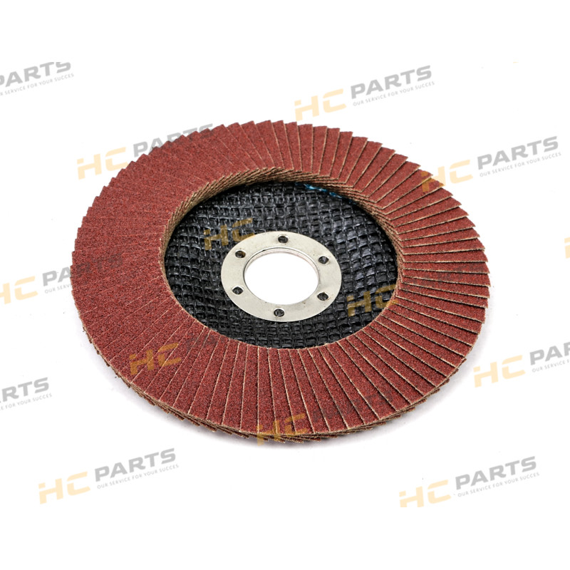 Disc for grinding 125 mm lamellar with electrocorundum GR80 - WARYŃSKI