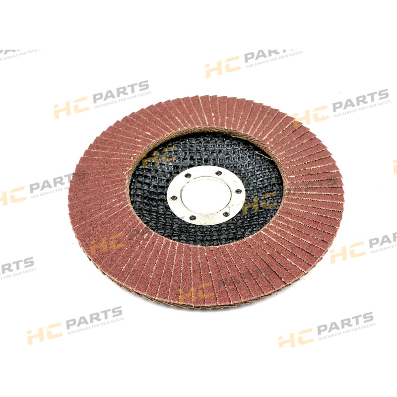 Disc for grinder 125 mm lamellar with electrocorundum GR120 - WARYŃSKI