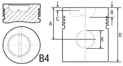 Ar63342 поршень STD