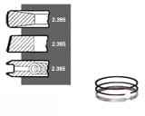 745738m91 NPR STD кольца