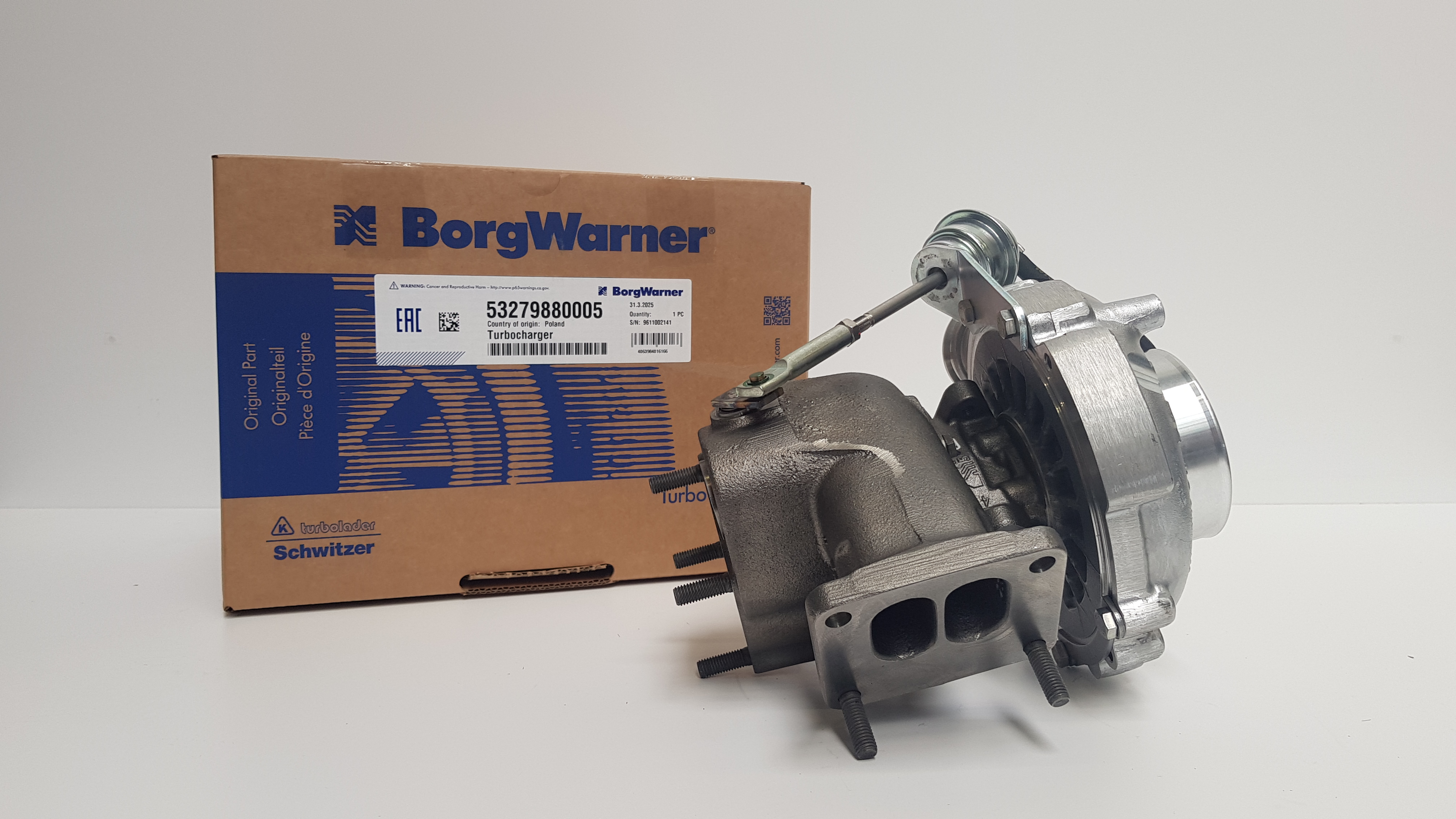 Турбокомпрессор BorgWarner KKK
