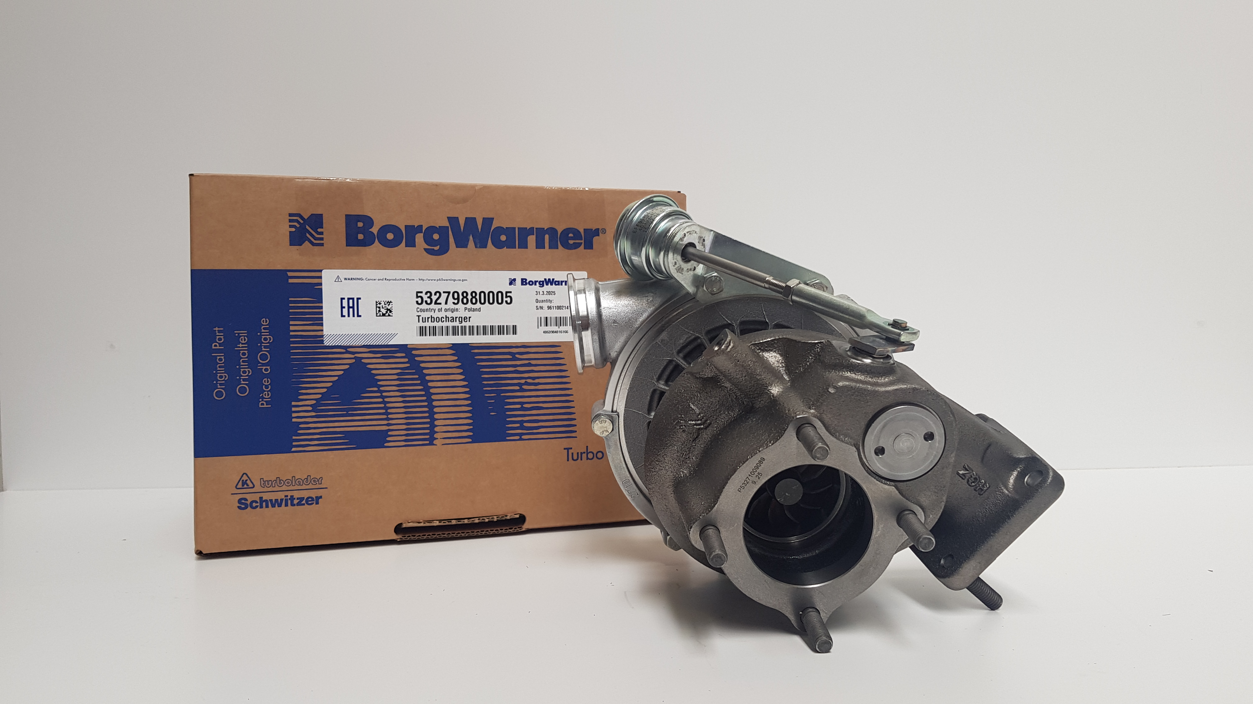 Турбокомпрессор BorgWarner KKK