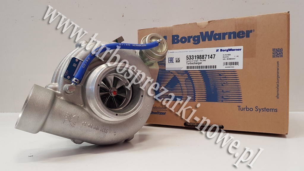 Турбокомпрессор BorgWarner KKK