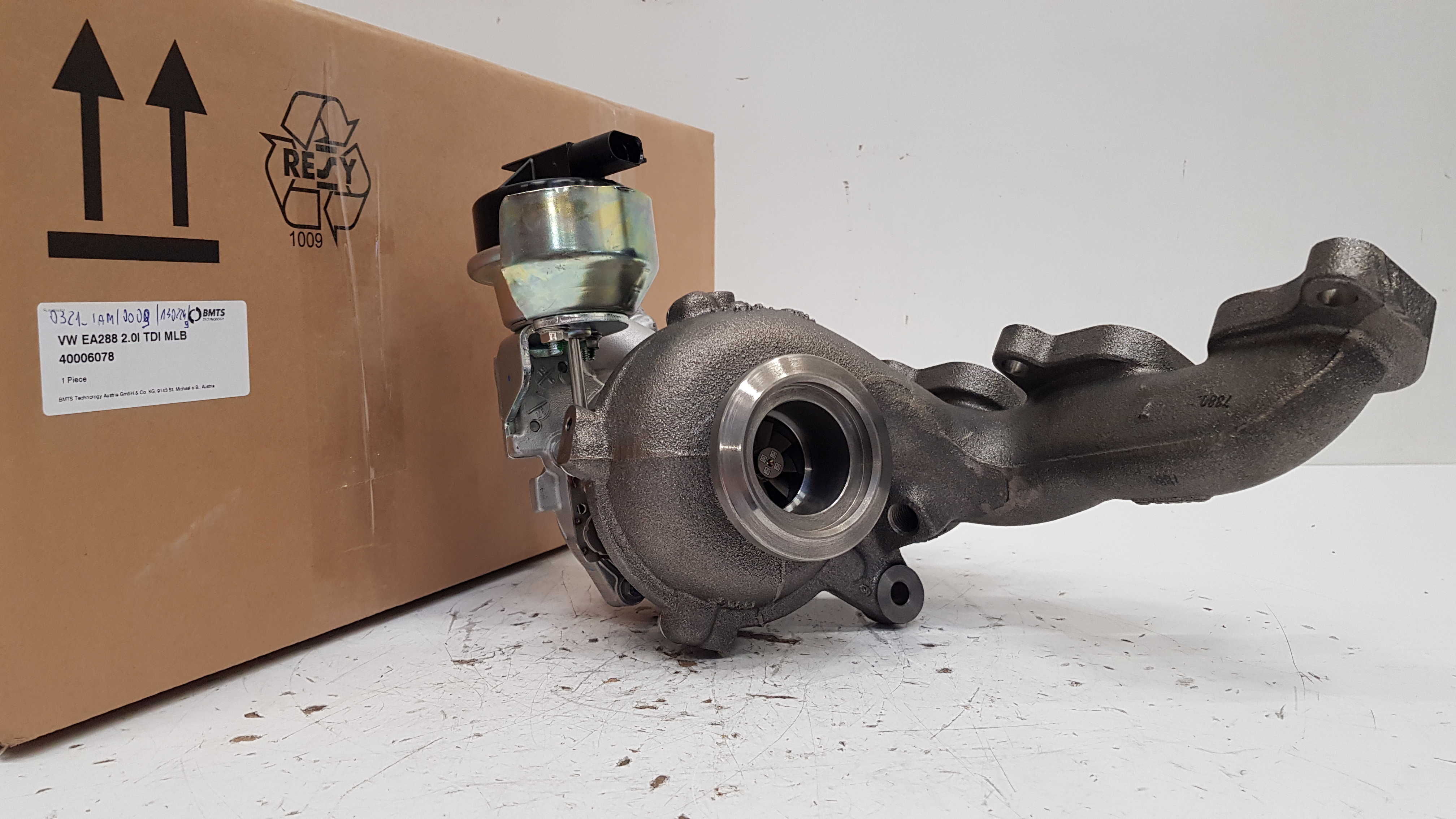 Новый турбокомпрессор BMTS Bosch Mahle Turbosystems