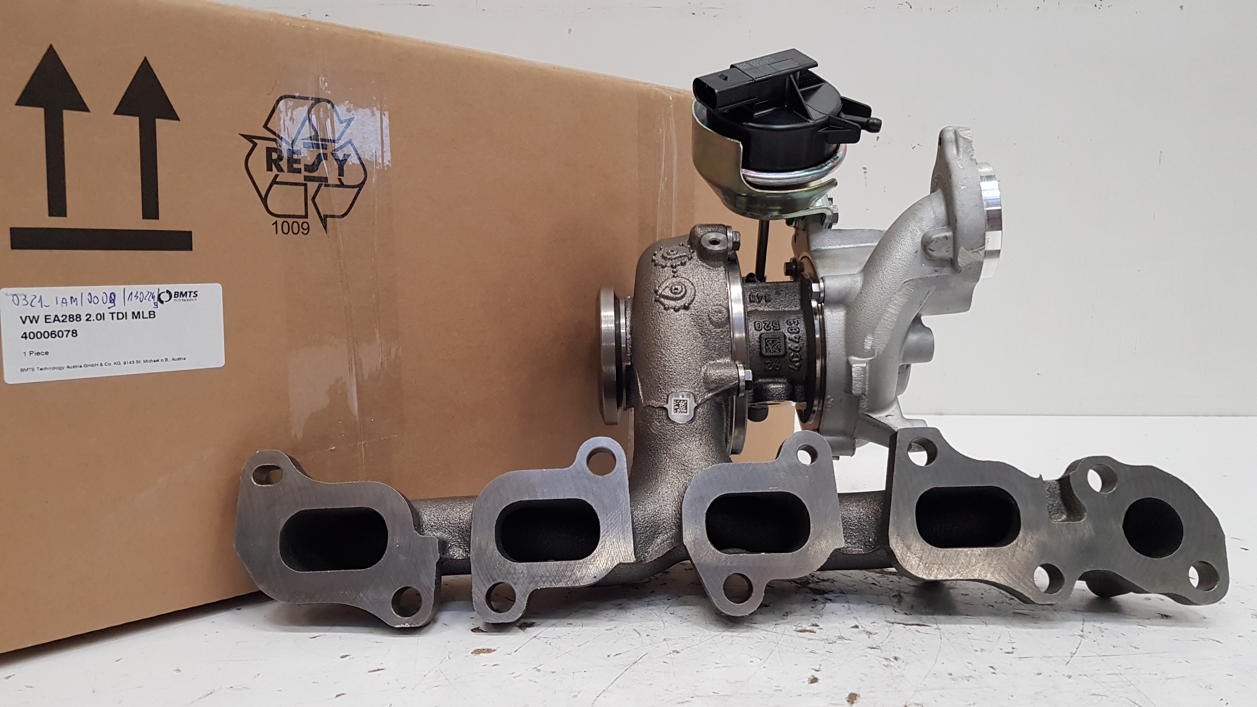 Новый турбокомпрессор BMTS Bosch Mahle Turbosystems