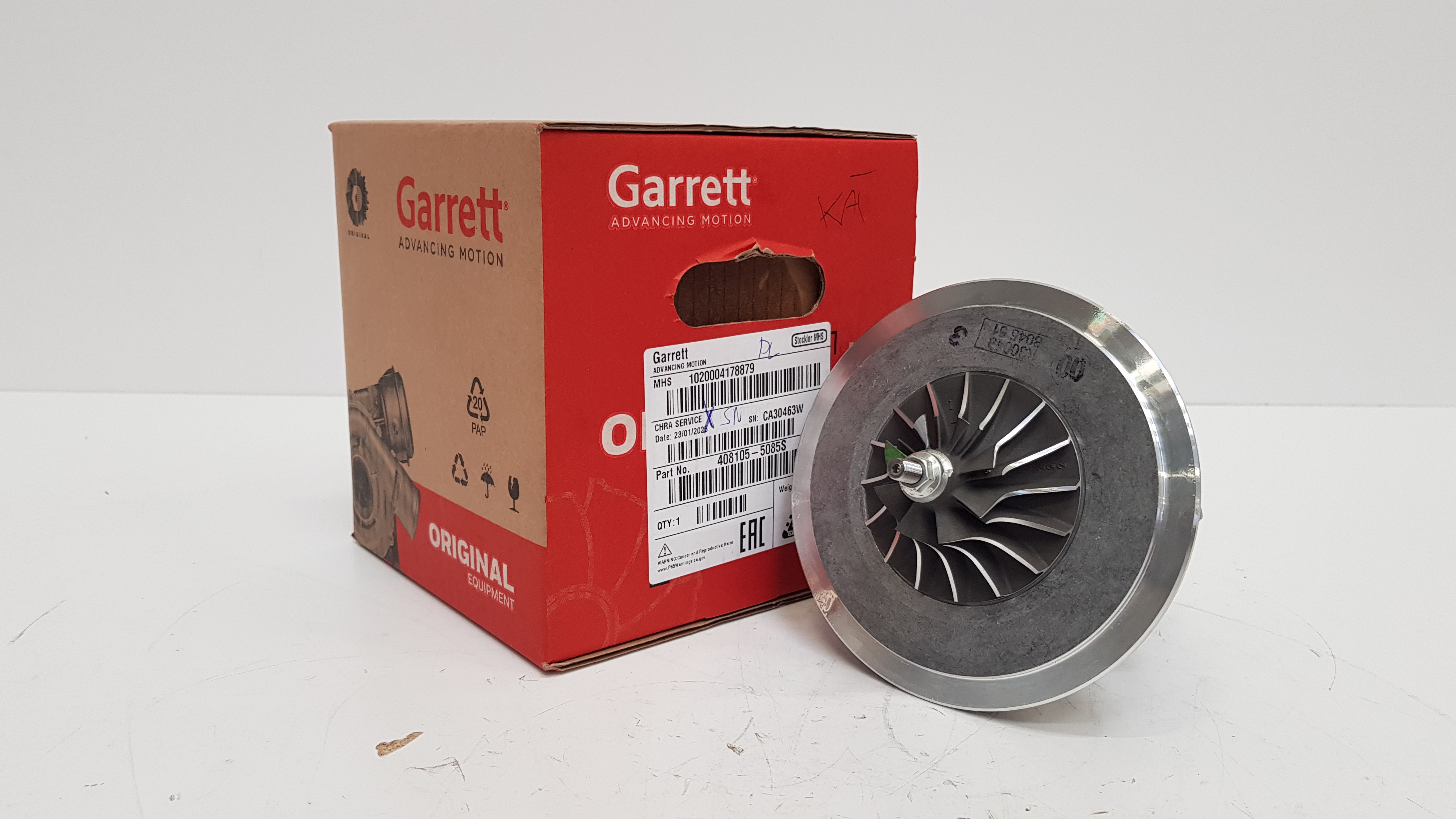 Новое ядро CHRA GARRETT