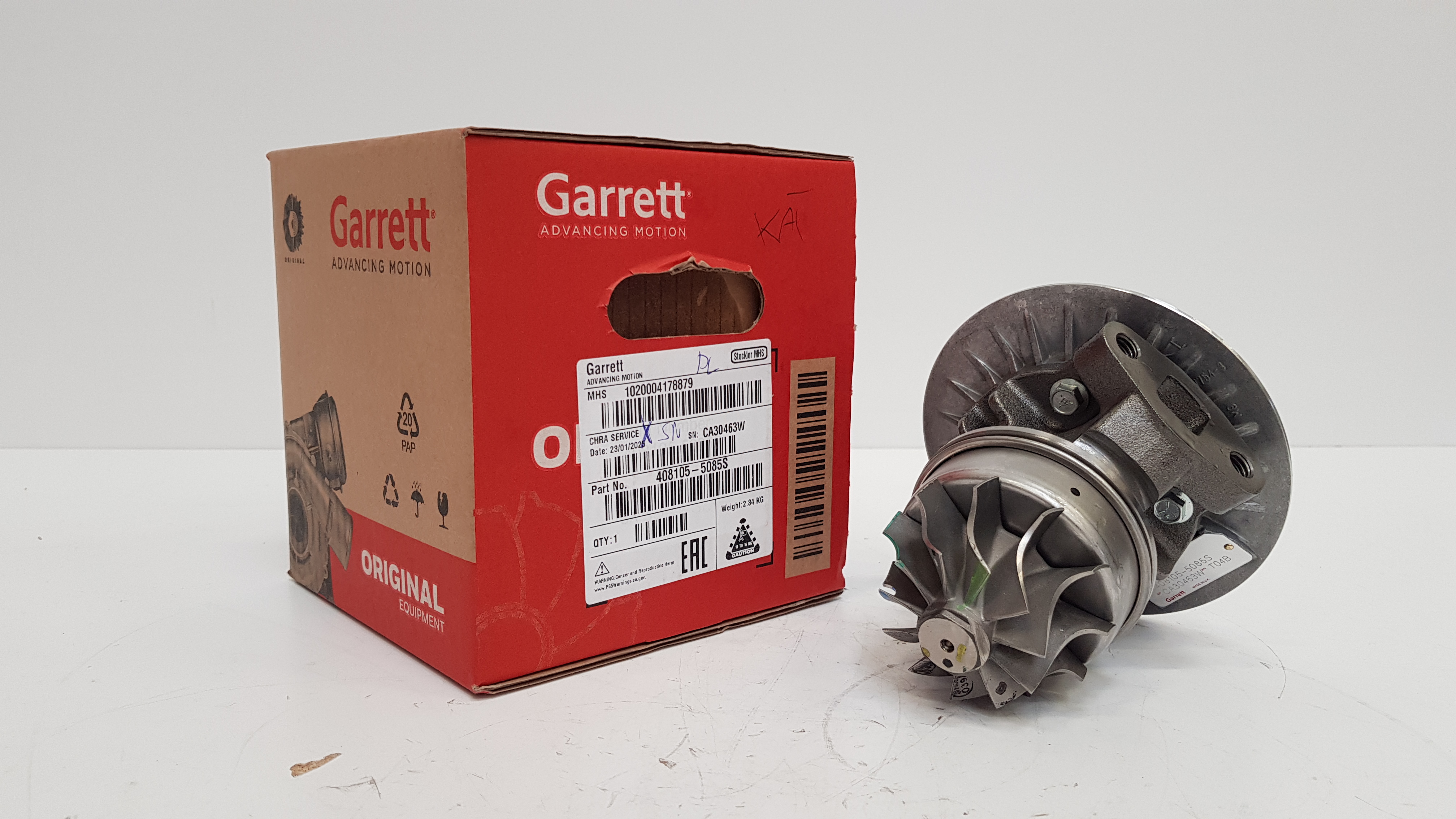 Новое ядро CHRA GARRETT