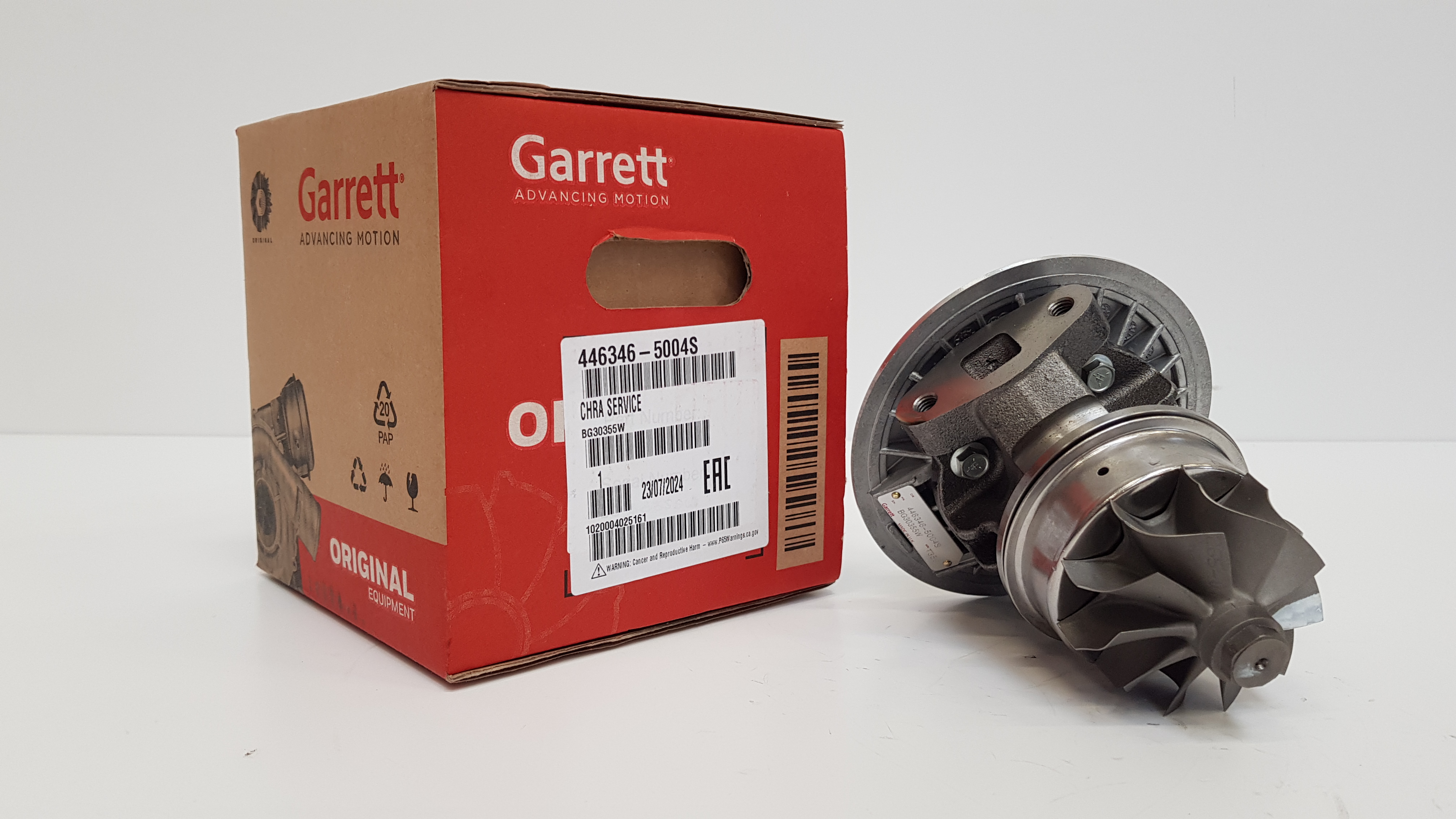 Новое ядро CHRA GARRETT