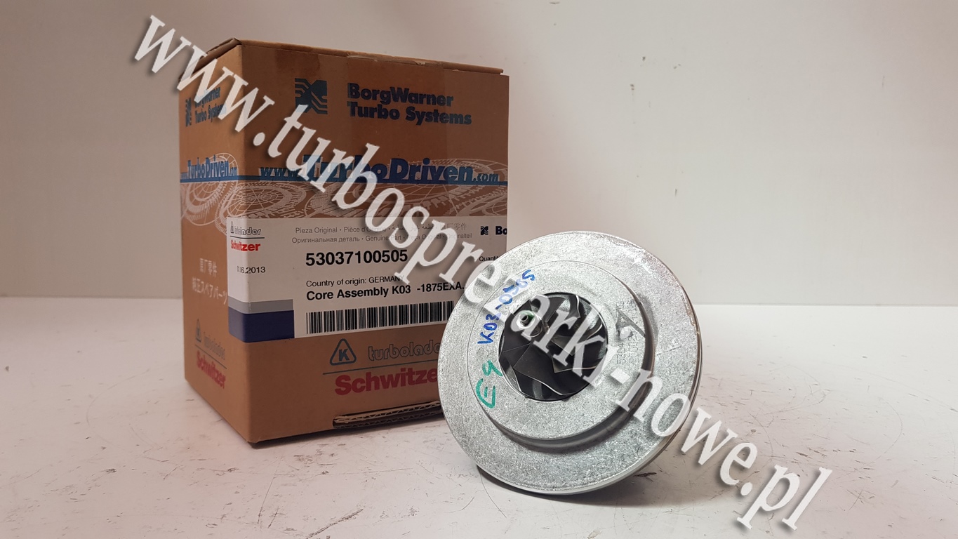 Новое ядро Chra BorgWarner KKK