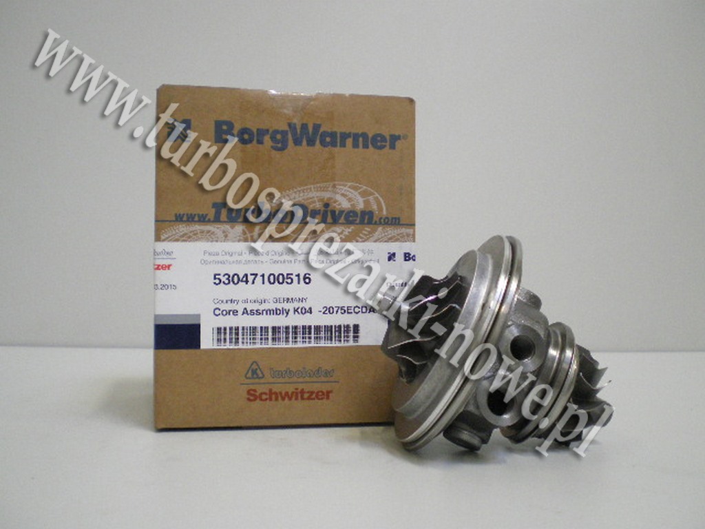 Новое ядро Chra BorgWarner KKK