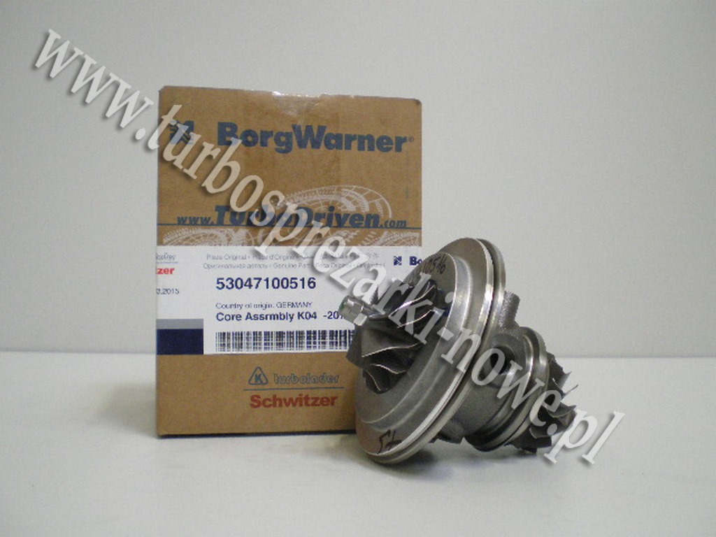 Новое ядро Chra BorgWarner KKK