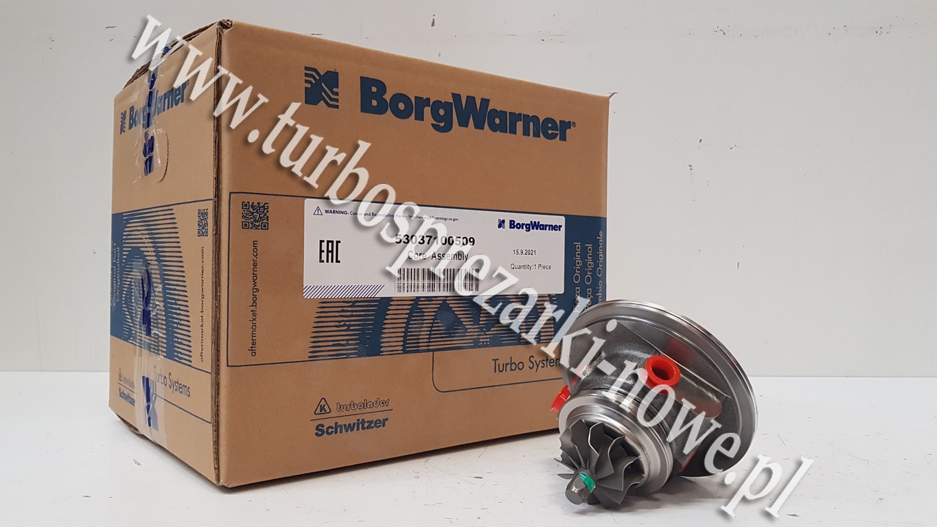 Новое ядро Chra BorgWarner KKK