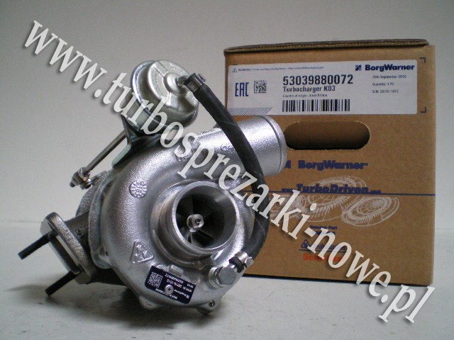 Турбокомпрессор BorgWarner KKK